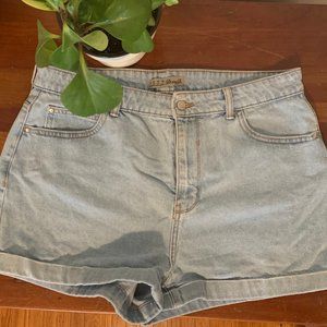 Primark Denim High-Waisted Mom Shorts